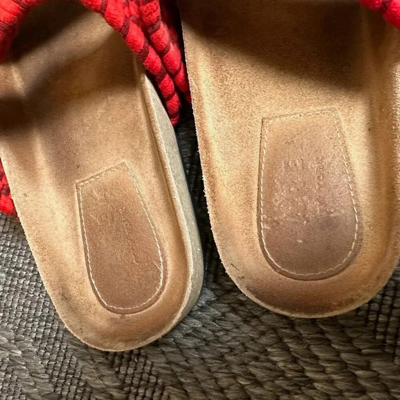 Marea New York Double Banda Sandal in Red Estimated EU 38 - Picture 2 of 5